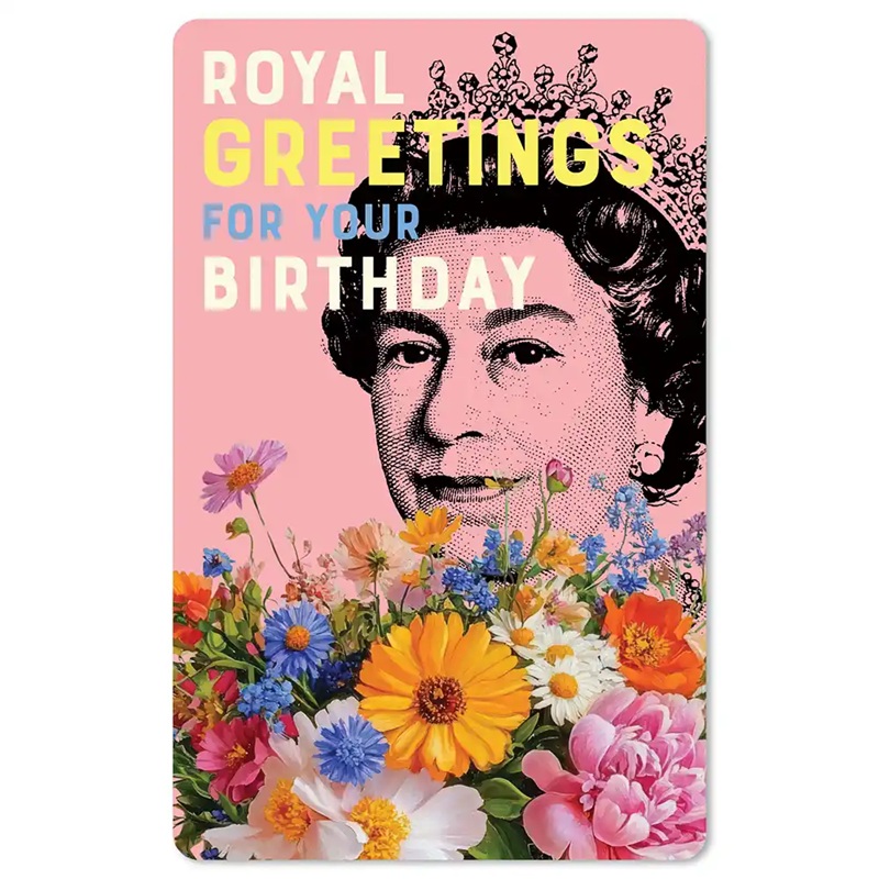 Lunacard Postkarte Royal Greetings