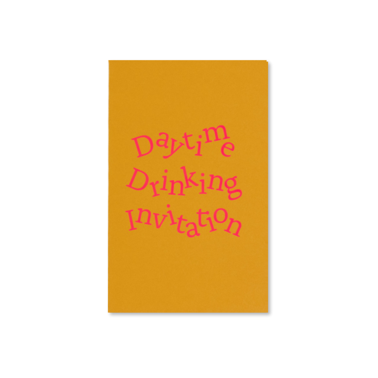 Grußkarten-Set Daytime Drinking Invitation Mini mit 5 Karten   von Bethge, Einladungskarten, Einladung