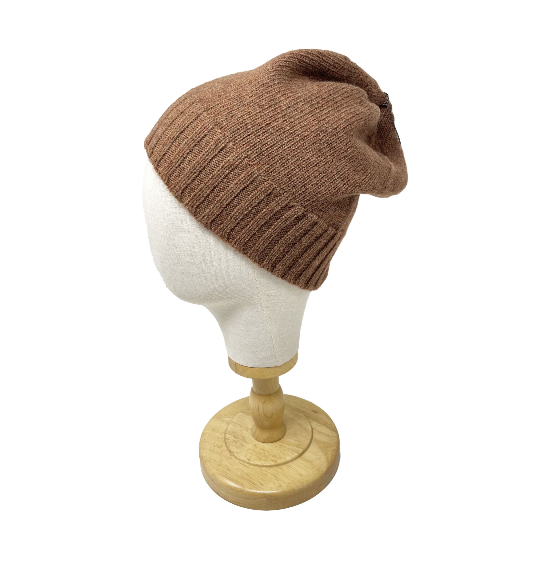 McKernan Mütze "CHUNKY TULIP HAT" PECAN, Wollmütze, 100% Wolle