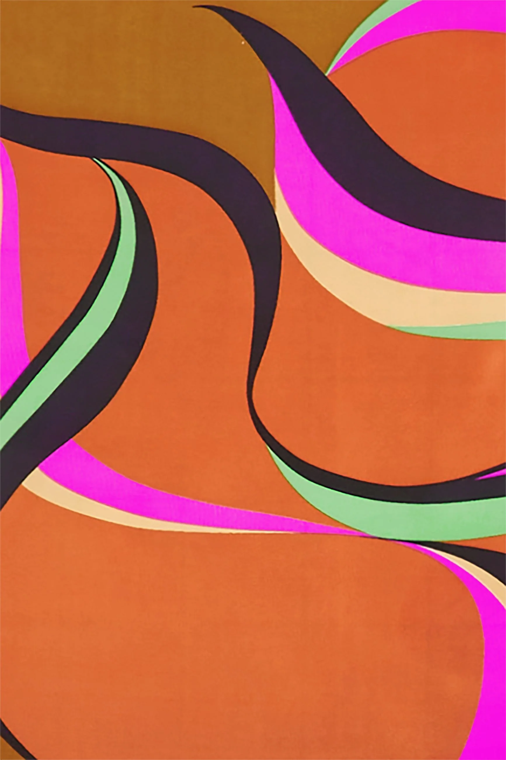 King Louie Tuch Satin Scarf Flow, Farbe Golden Brown - Scarfs