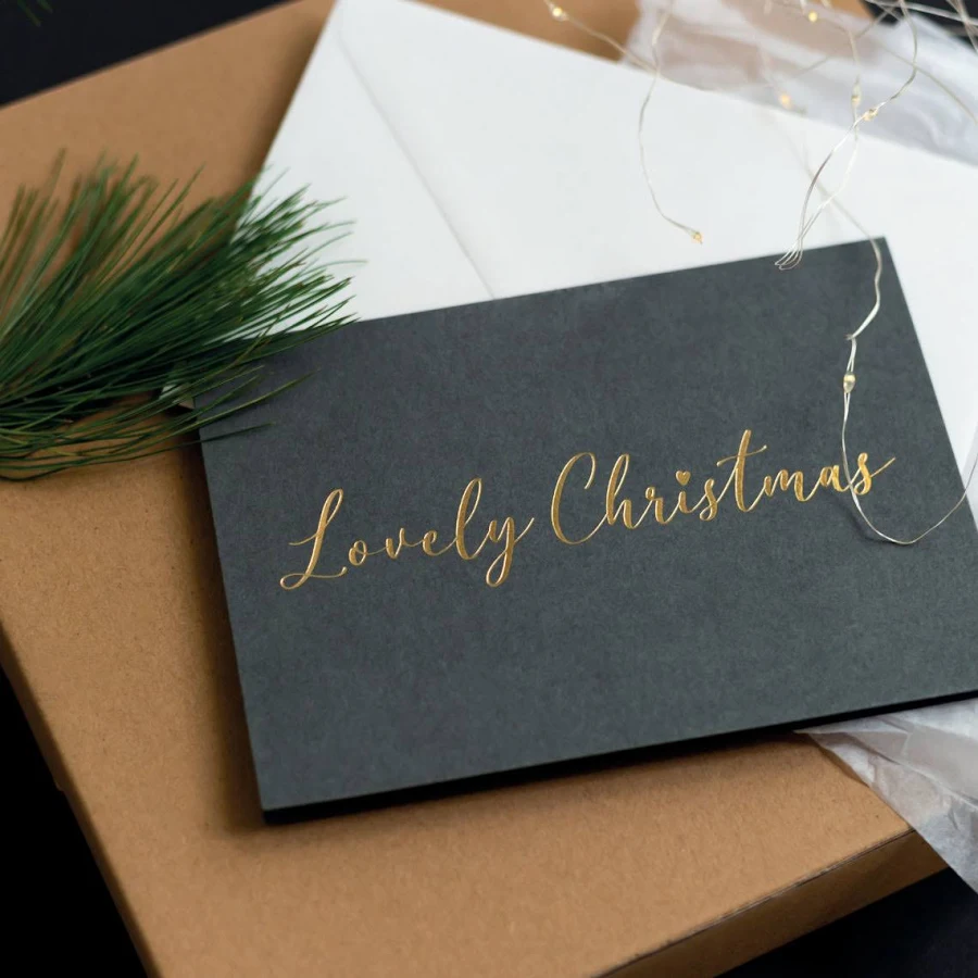 Räder Weihnachtswunschkarte "Lovely Christmas"