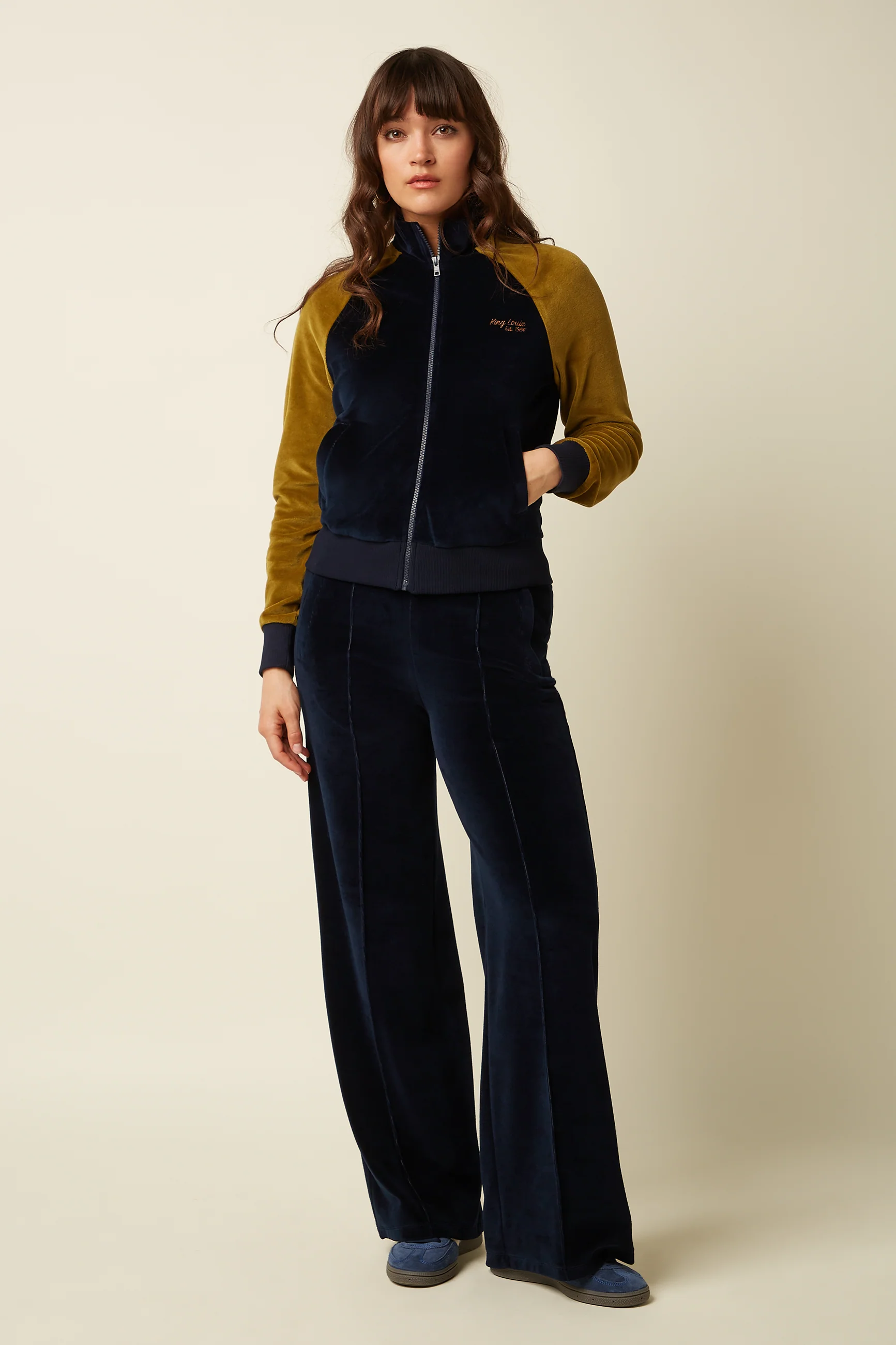 King Louie Lila Coljack Baton Velvet, Größe 38