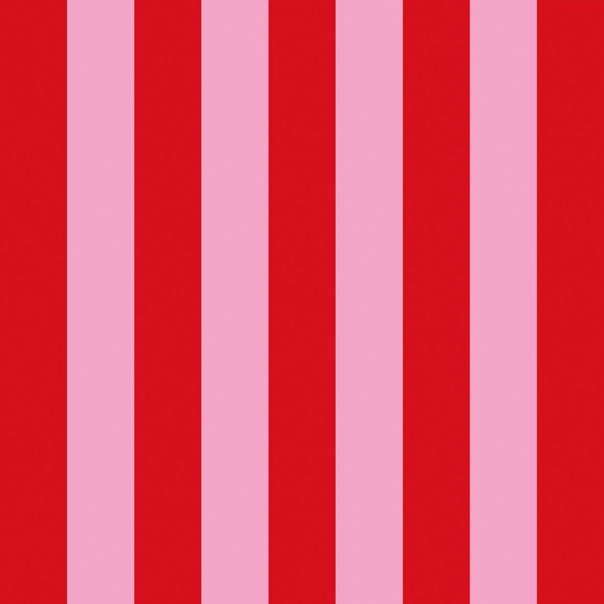 Papierservietten Streifen rot-rosa , 33 x 33 cm   von PPD