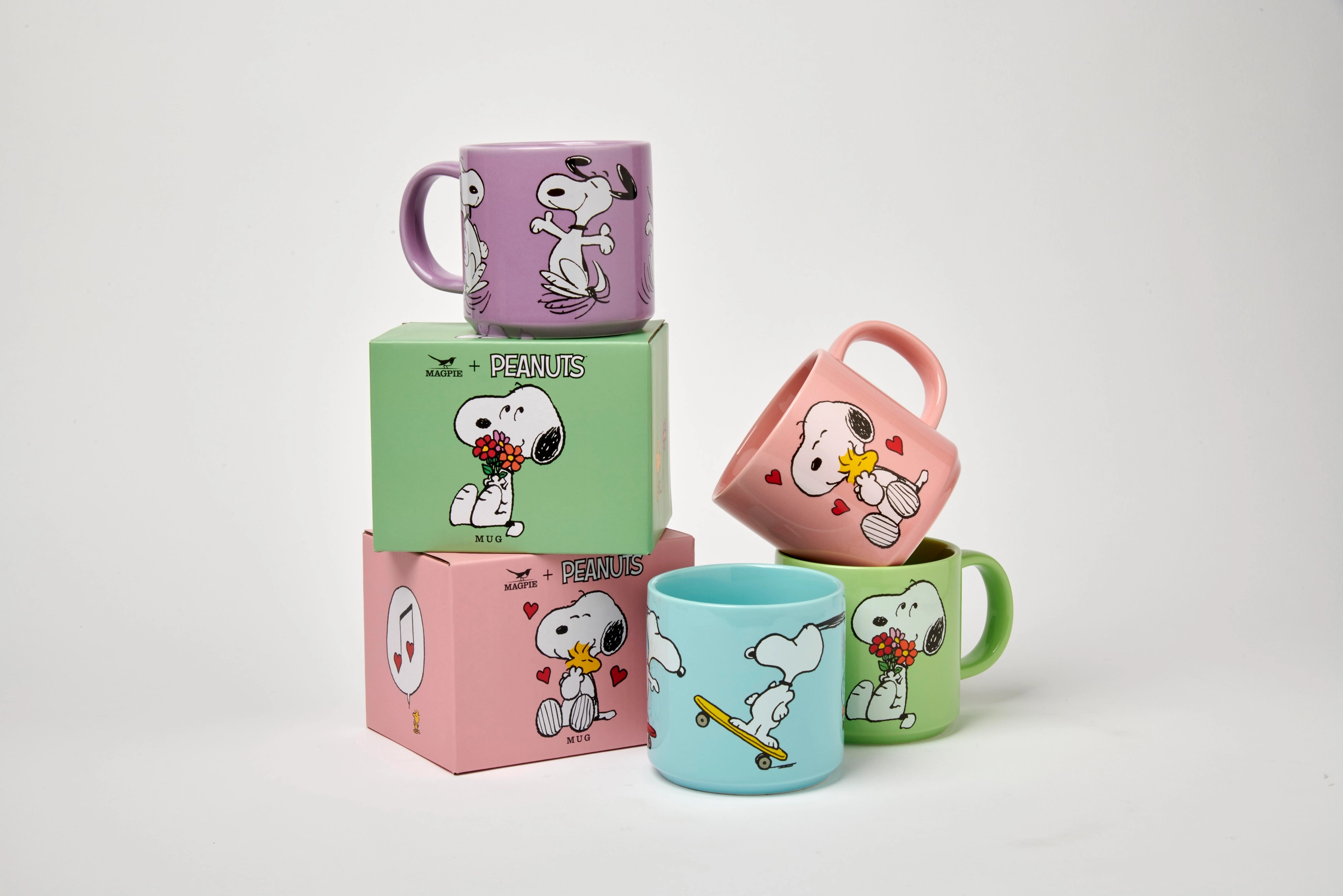 The Peanuts Becher "Friends Forever", Tasse, ca. 330 ml  , Grün