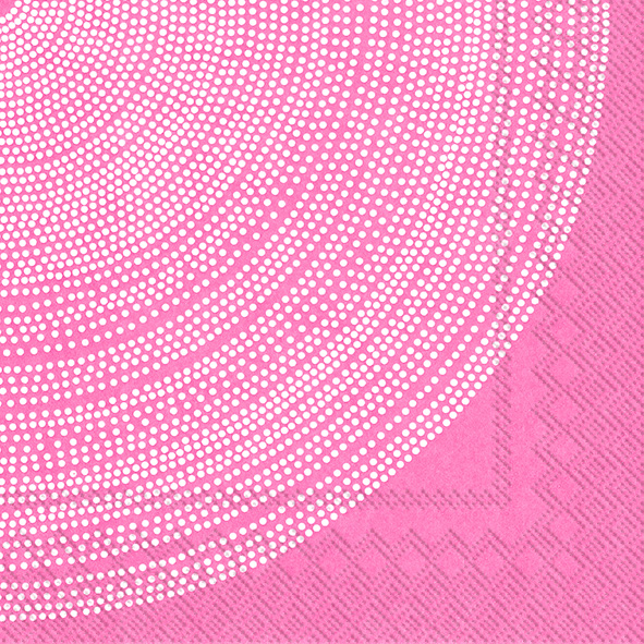 MARIMEKKO Papierservietten  FOKUS pink   , 40 x40  cm, Dinnerservietten von IHR   