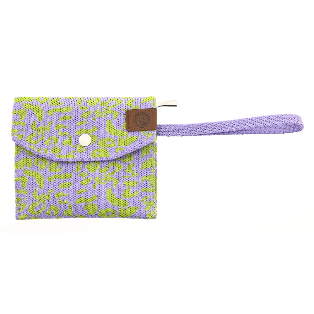 LOT83 Geldbörse JULIA 22 Leo flieder Geldbeutel, Portemonnaie