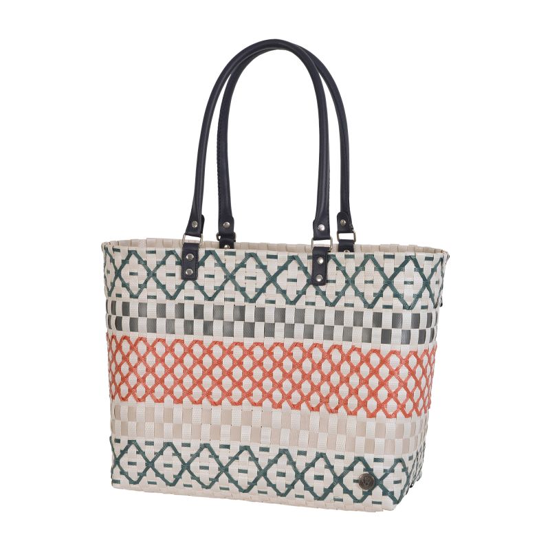 Handed By Elin Shopper navy mix