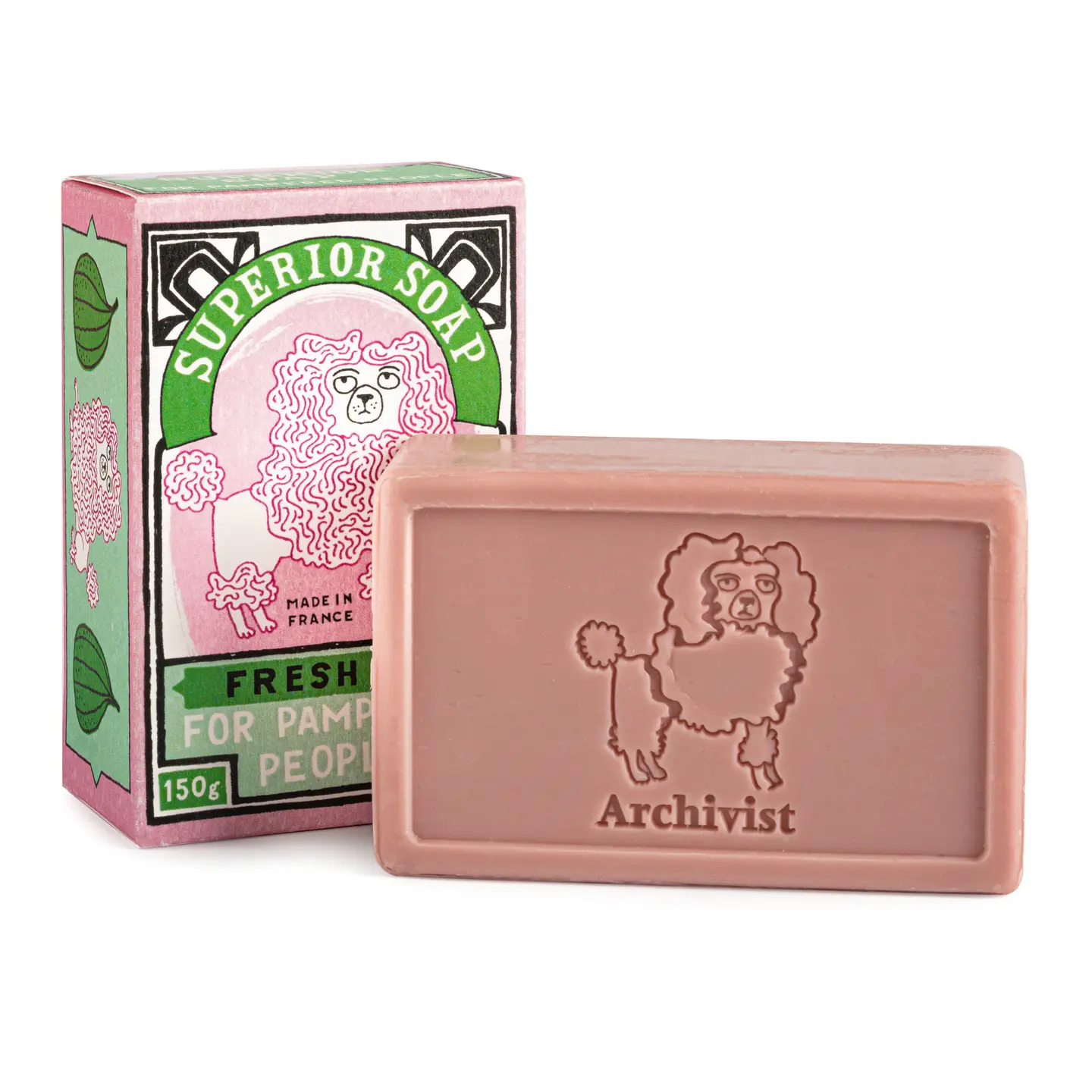 Archivist Gallery Fresh Fig Hand Soap, Handseife Feige 150g, Pudel