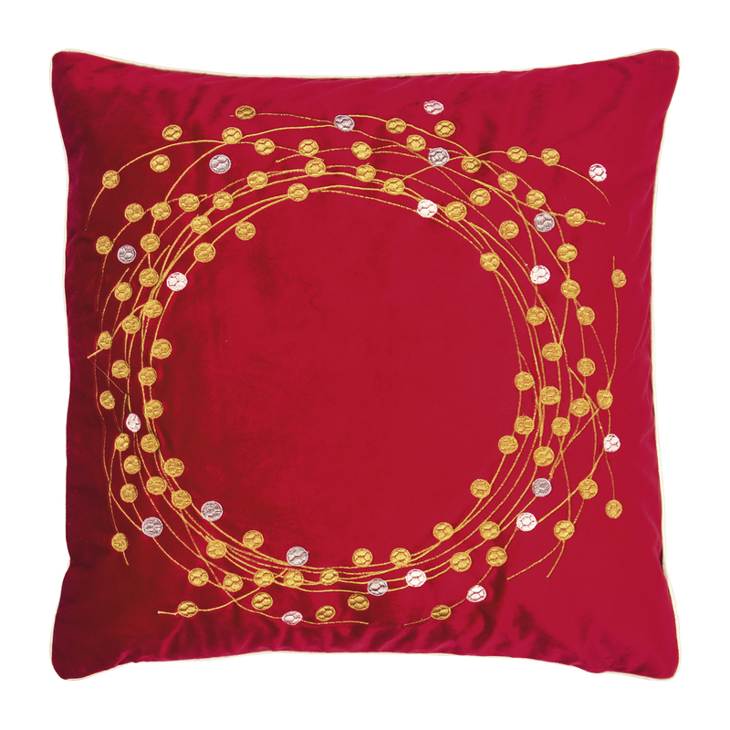 Pad Kissenhülle CIRCLE 45x45, red Pad Kissenhülle CIRCLE 45x45, red