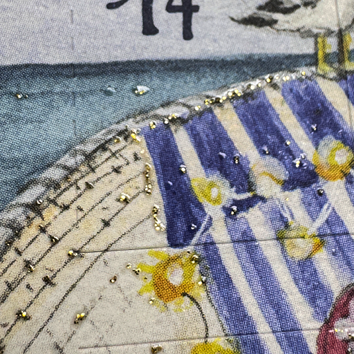 Adventskalender Doppelkarte "Advent an der Küste" Leuchtturm