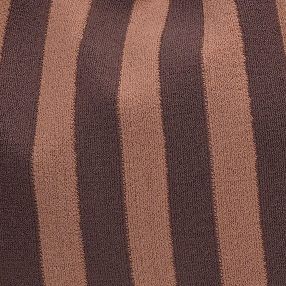 LOT83 Shopper Lois 133, Streifen Braun, ca.  45 x 35 cm , kuschelig