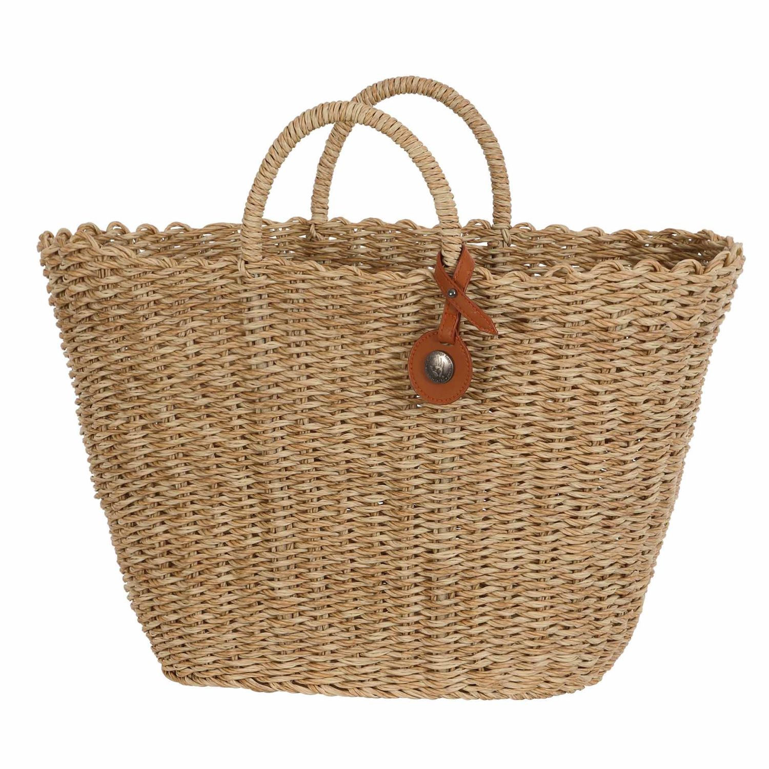 HANDED BY cShopper Sofia, natural light brown, ca. 29 x B 29 x T 19 cm