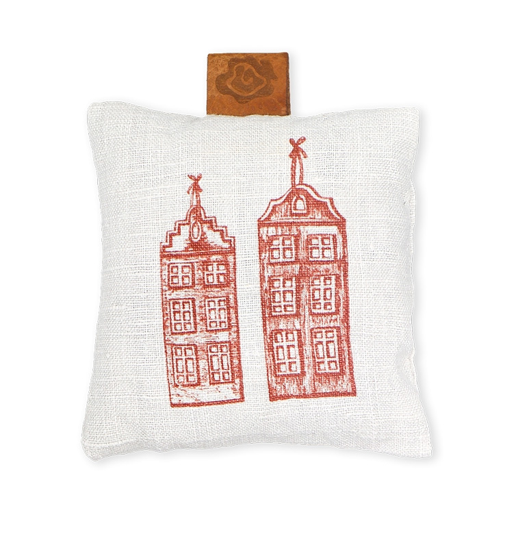 Dorothee Lehnen Duftkissen, X-mas Home/red, ca. 10 x 10 cm,Duft: Lavendel von Dorothee Lehnen   