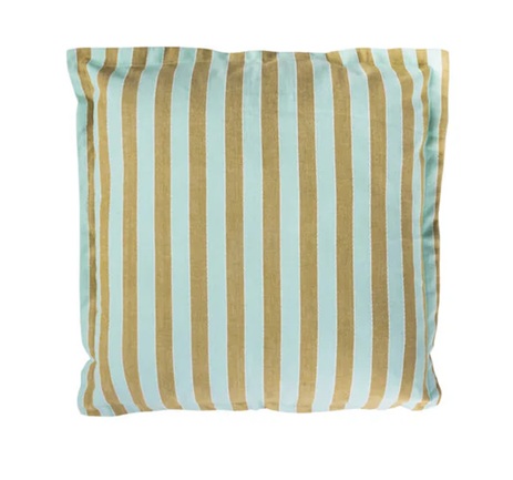 Kissenbezug VIVID LINES, Grün,  ca.50 x 50 cm, Baumwolle (bio), GOTS-zertifiziert 