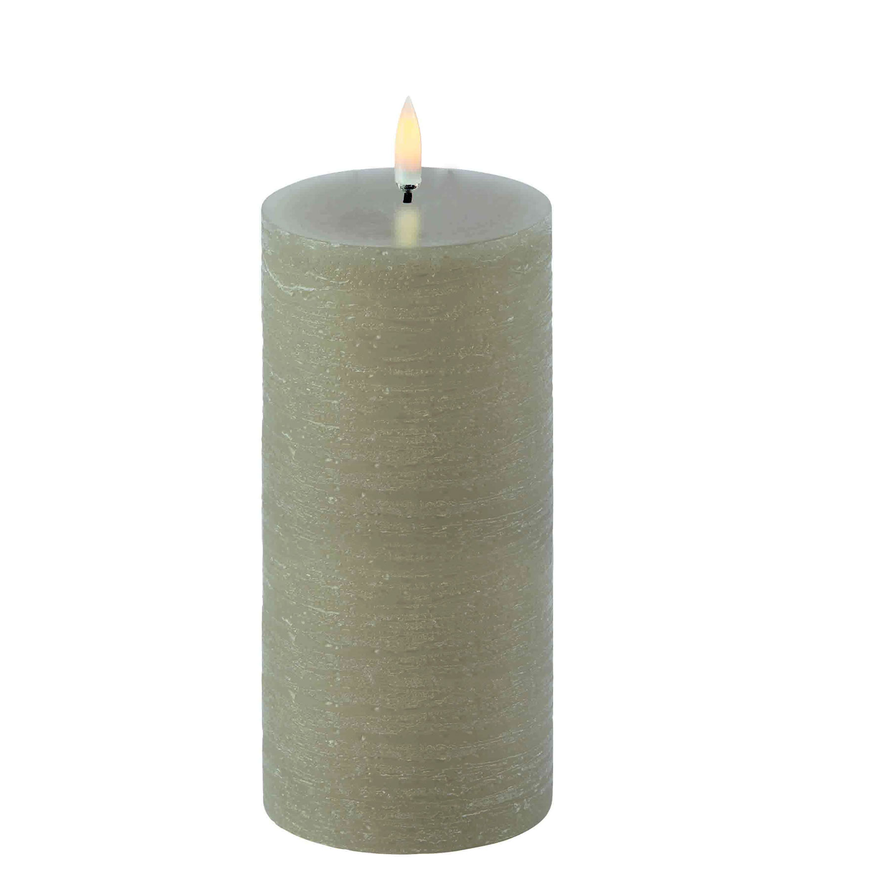 Piffany Copenhagen – UYUNI LIGHTING LED Kerze -Sandstone D. ca. 7,8 x 15,2 cm 