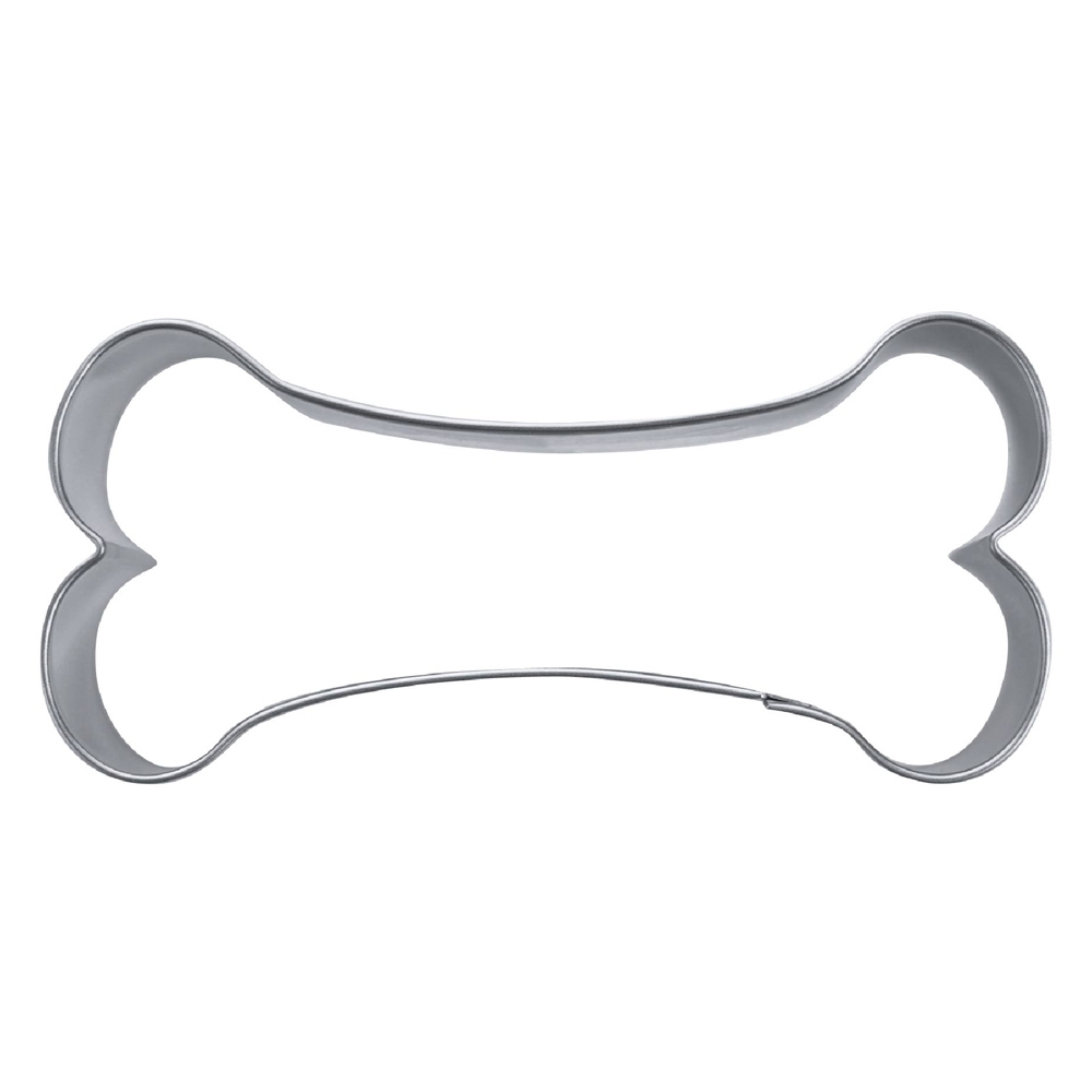 Ausstecherle Knochen Edelstahl 6 cm von Städter, Prägeausstecher, Plätzchen Backen  