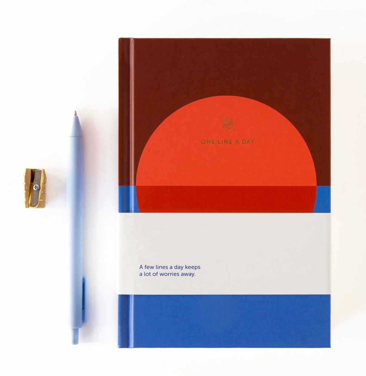 A-Journal Notizbuch/ Tagebuch "One Line A Day Journal" , Circle
