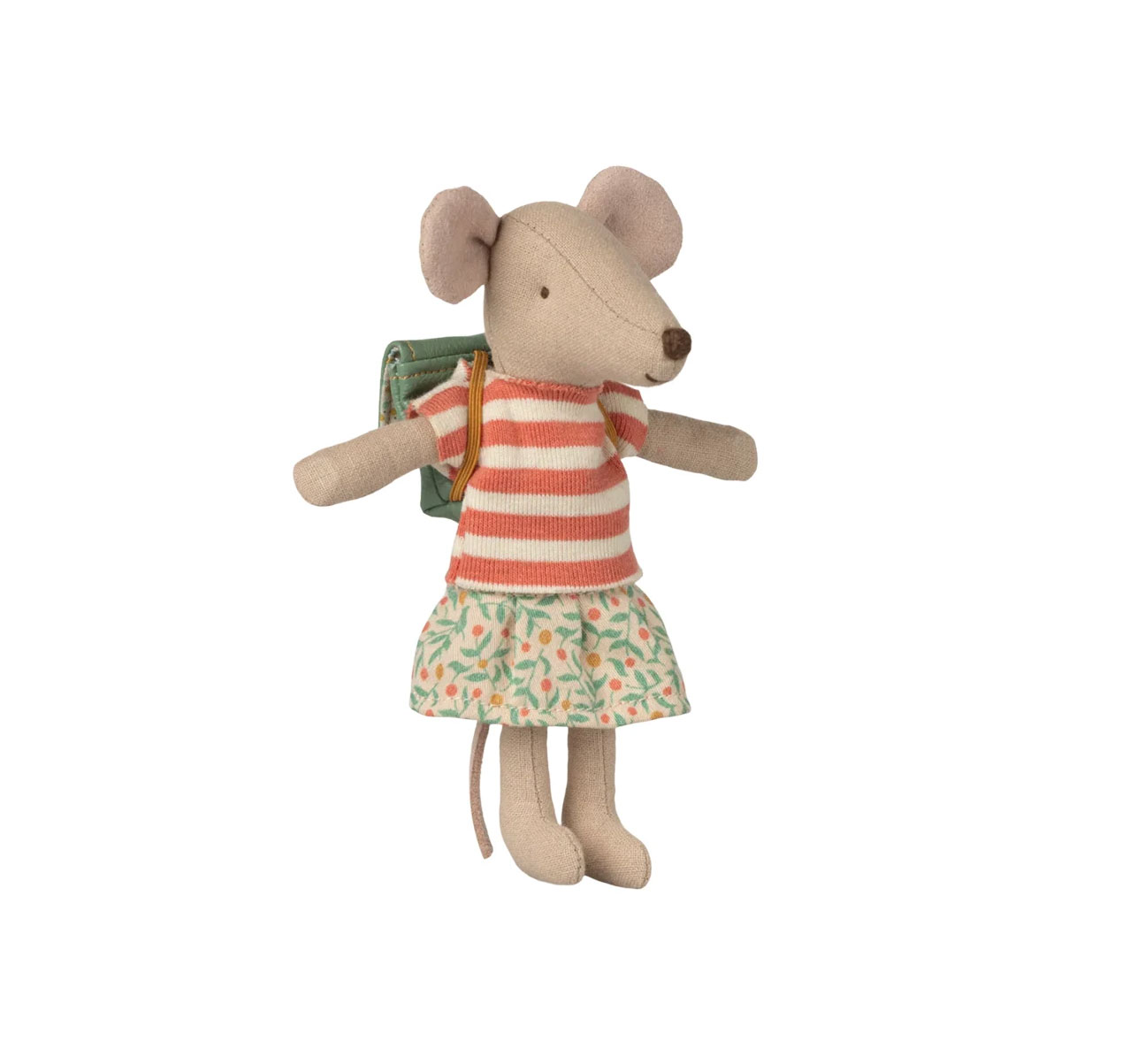 Maileg Dreirad-Maus, Große Schwester – Grün, ca. 13 cm