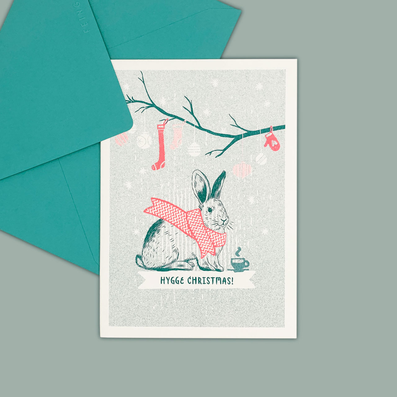 "Hygge Christmas!"  Doppelkarte