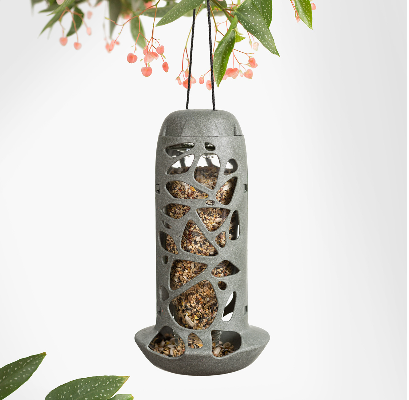 Bird Feeder " Hallo Tara" Vogelfutterspender aus 100% recyceltem Kunststoff
