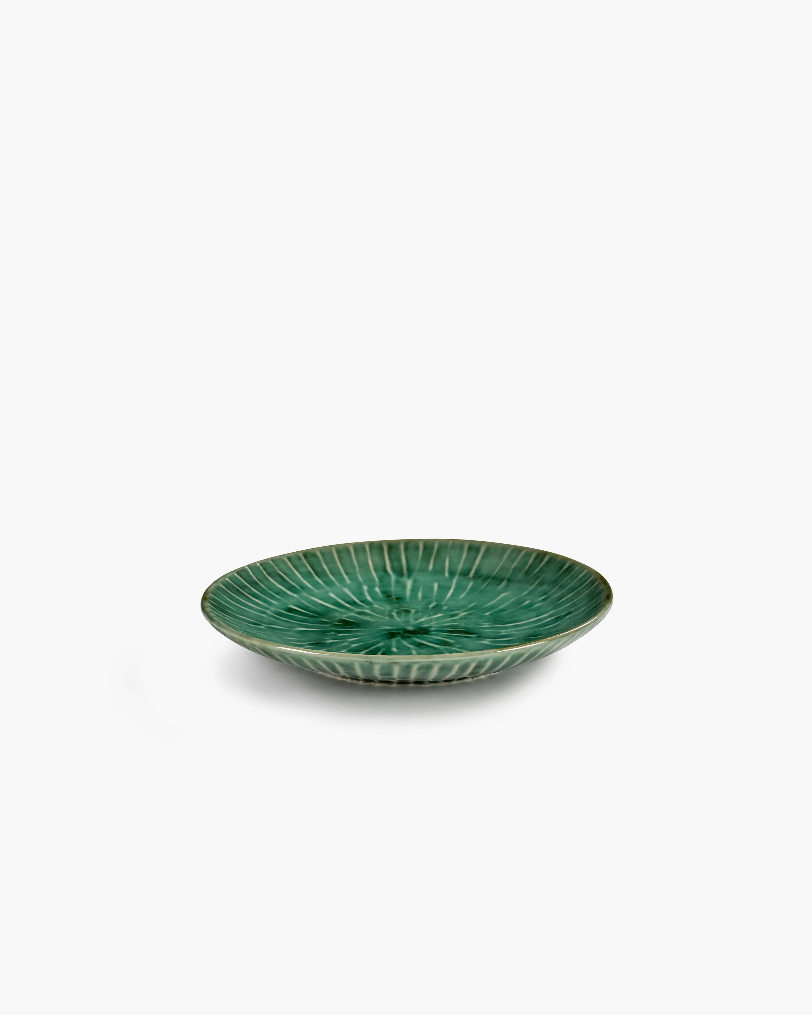  Verde Lanza Vorspeisenteller  grün von Pascale Naessens, D. ca. 23,7 cm   