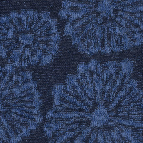 McKernan Schal "WINDROSE" BLUE ECLIPSE,  ca. 42 x 195 cm , 100 % Wolle  