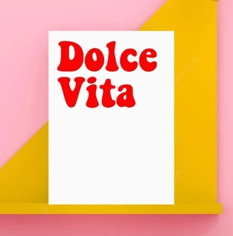 Postkarte "Dolce Vita"  von Ute Arnold   