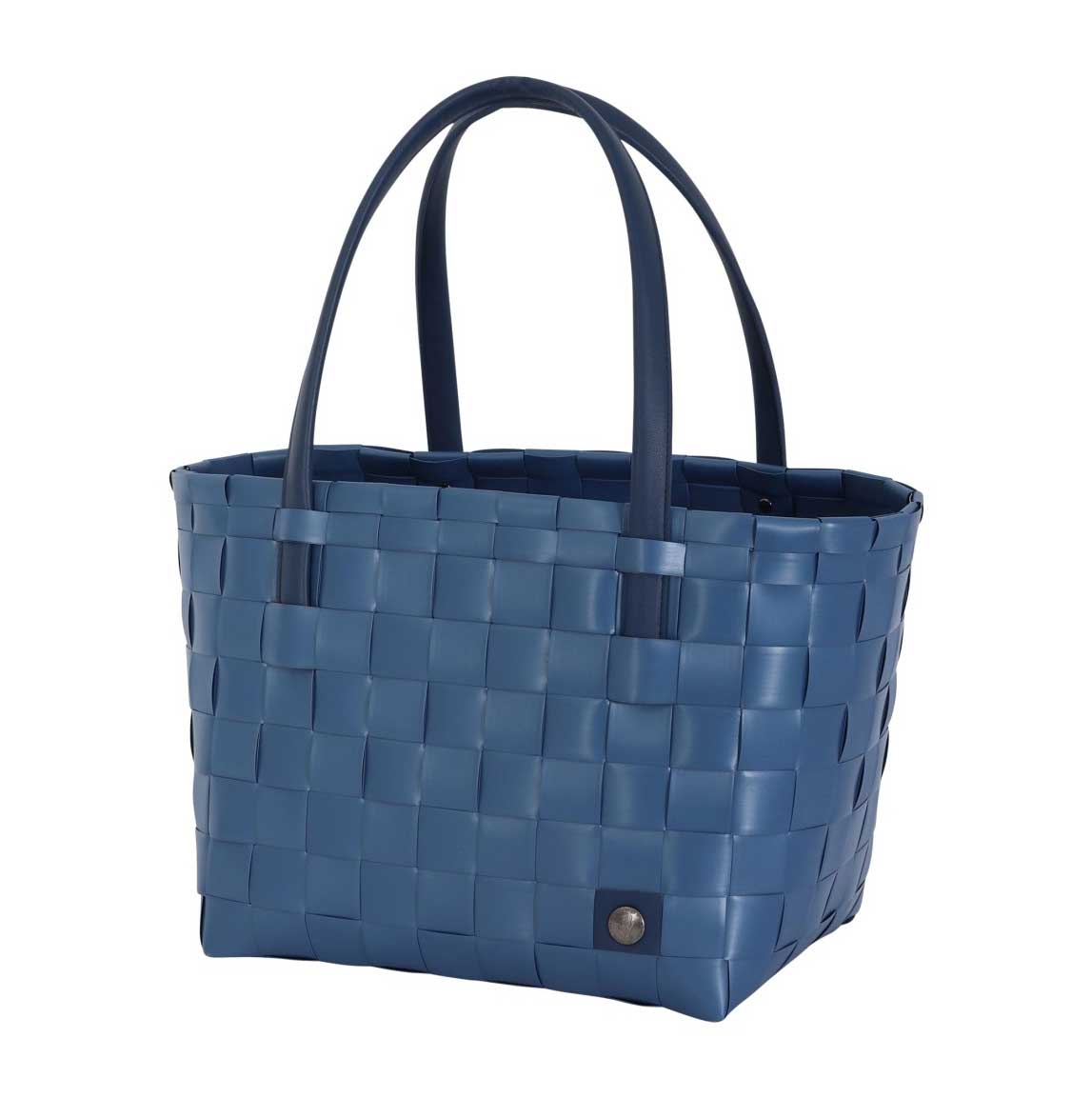 Handed By Color Match - Shopper,  PU Griffe , Farbe: deep ocean blue