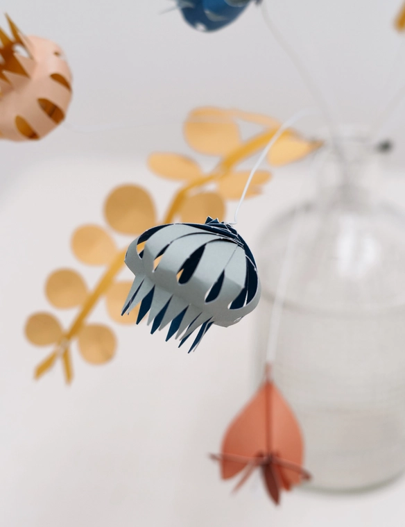 Jurianne Matter FIELD flowers small - mix (6 Blumen), Bastelset 