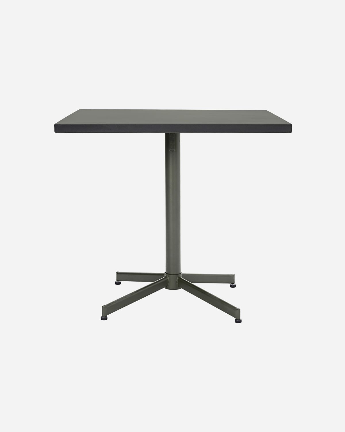 Tisch Helo Quadrat, Grün von house doctor, l: 80 cm, w: 80 cm, h: 73 cm Outdoor, Ausstellungsstück