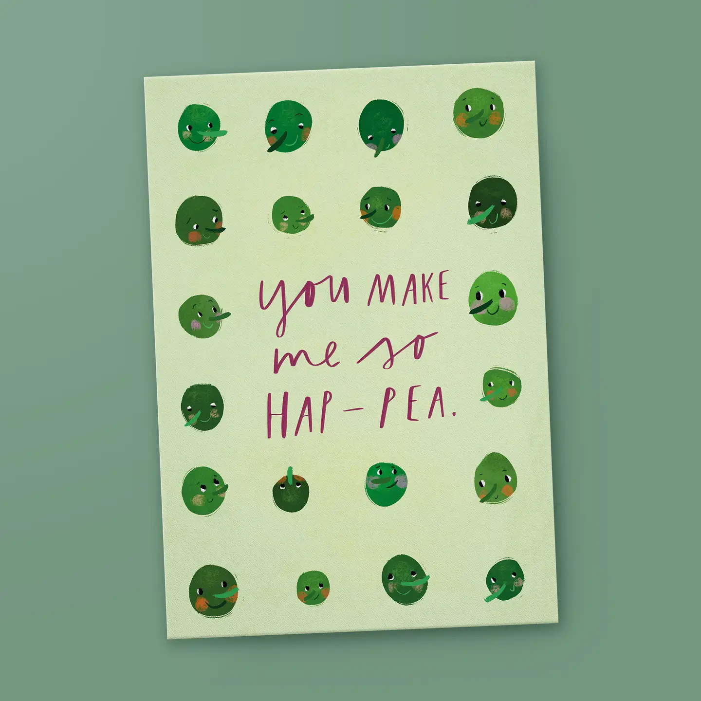 Postkarte »Happea« von FRANZIZO  