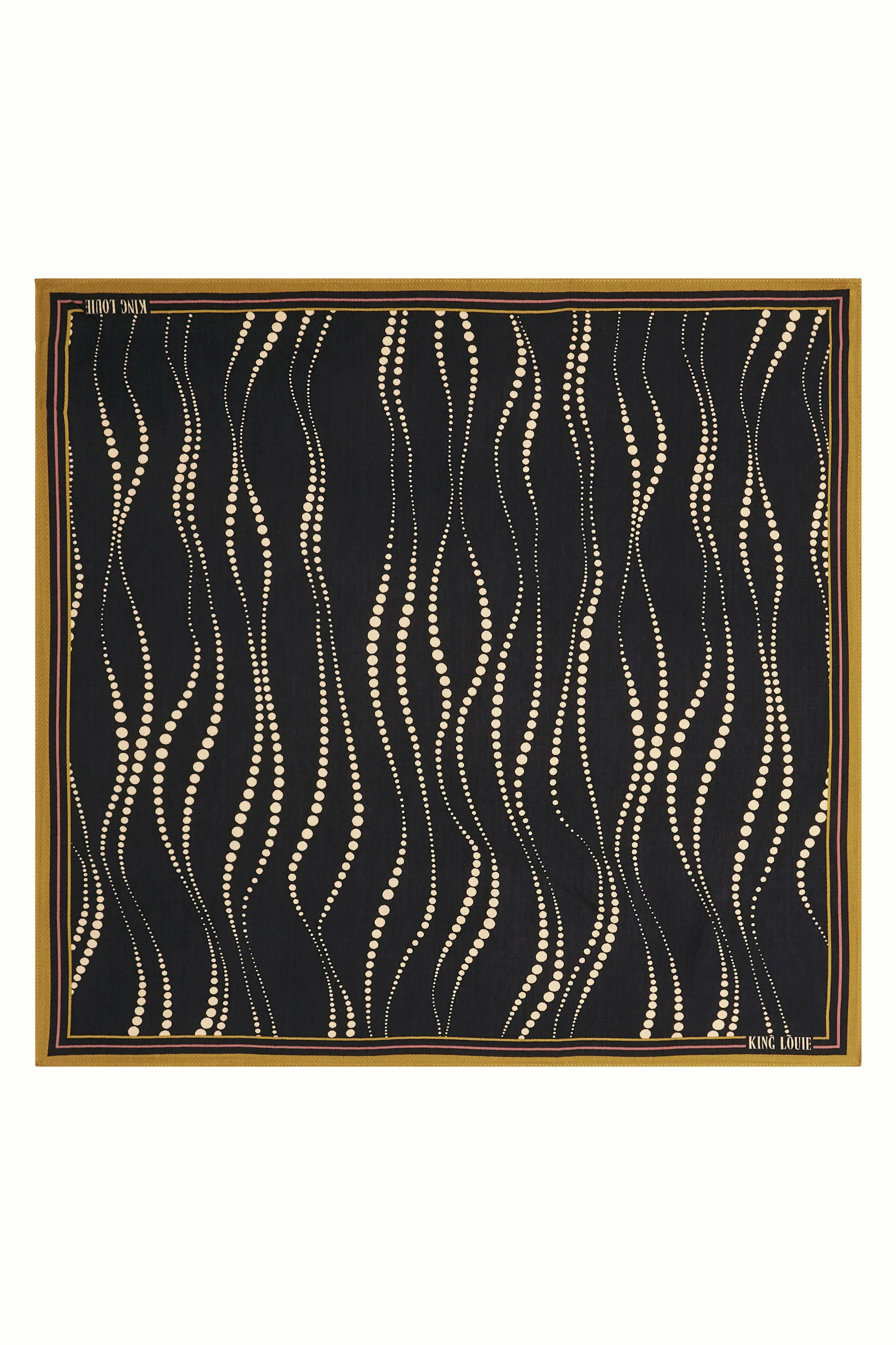 King Louie Tuch Scarf Twirl, Farbe Black - Scarfs