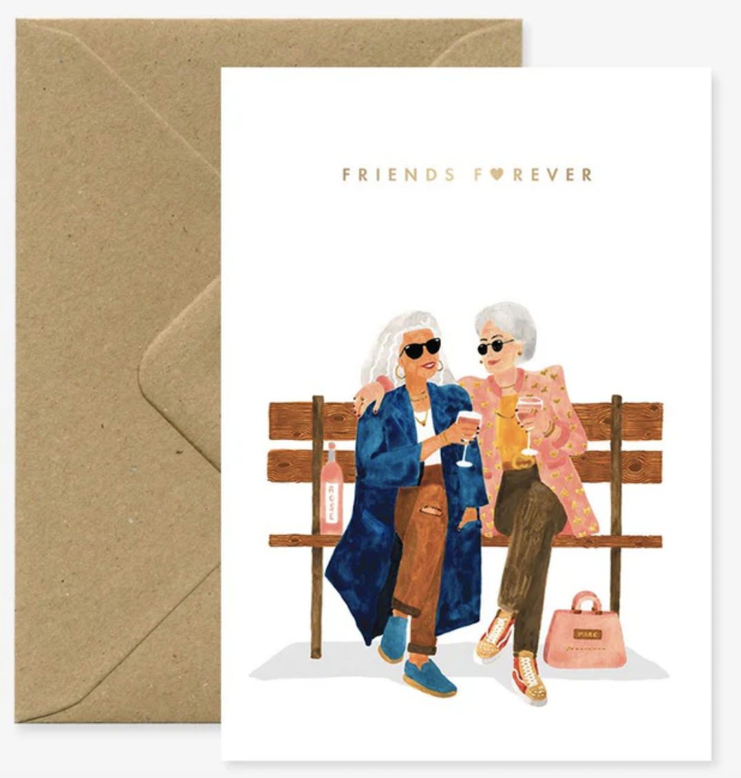 Grußkarte Friends forever - Love & Friendship von  ALL THE WAYS TO SAY , Freundschaft