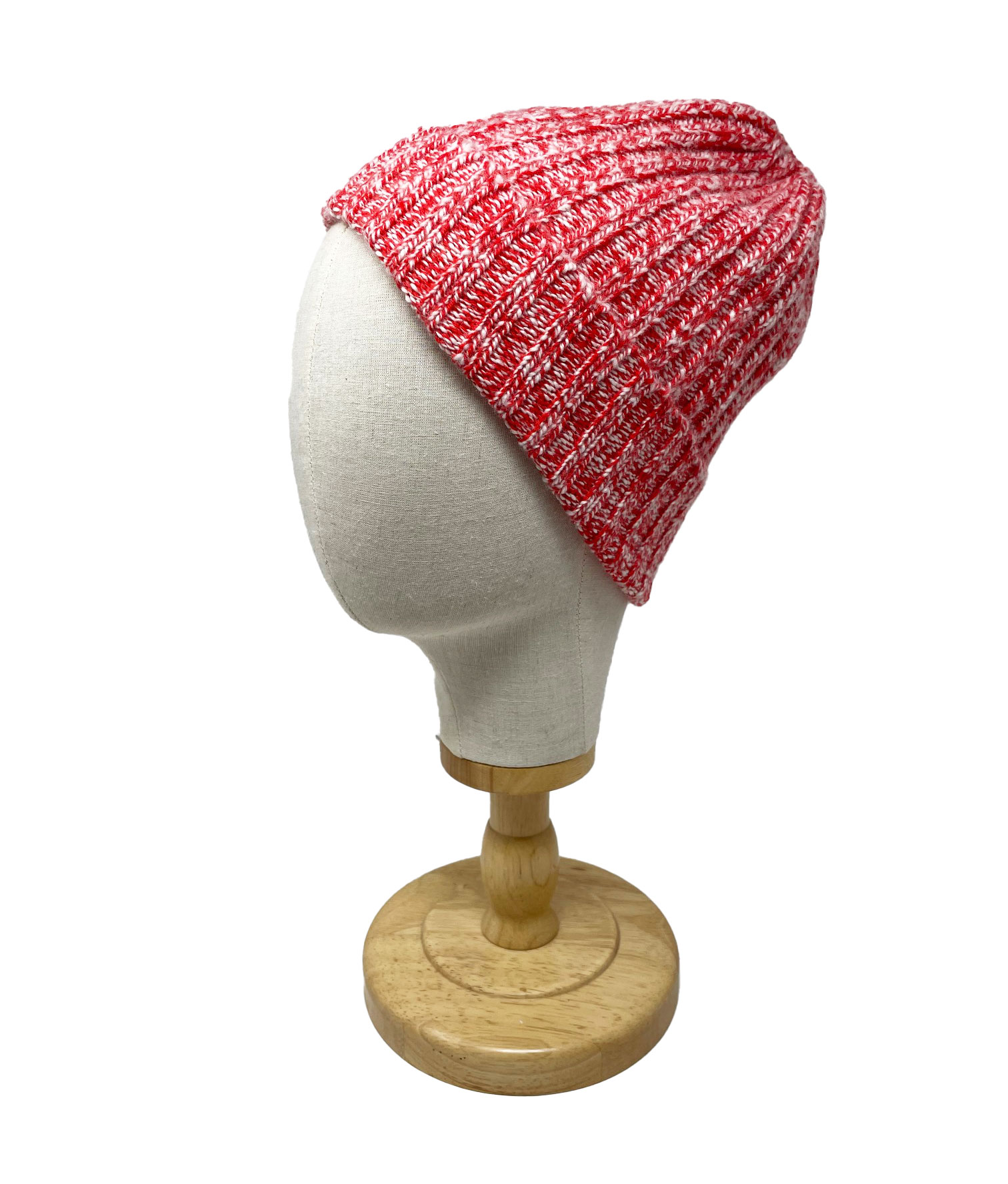 McKernan Mütze "MELANGE RIB  HAT" BLAZE, Wollmütze, 100% Wolle 