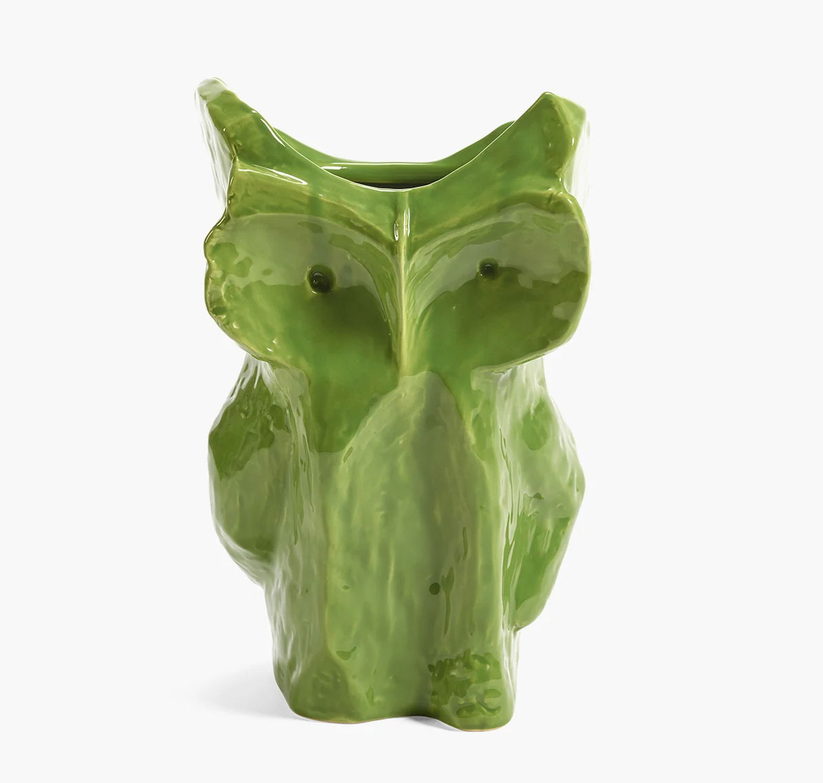 Eule Vase L GRÜN After Midnight, Kollektion Midnight creatures von Marni, Höhe ca. 30 cm