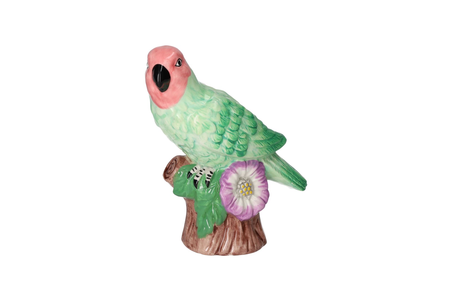 Mignon, Deko-Papagei, Höhe ca. 18,5 cm grün