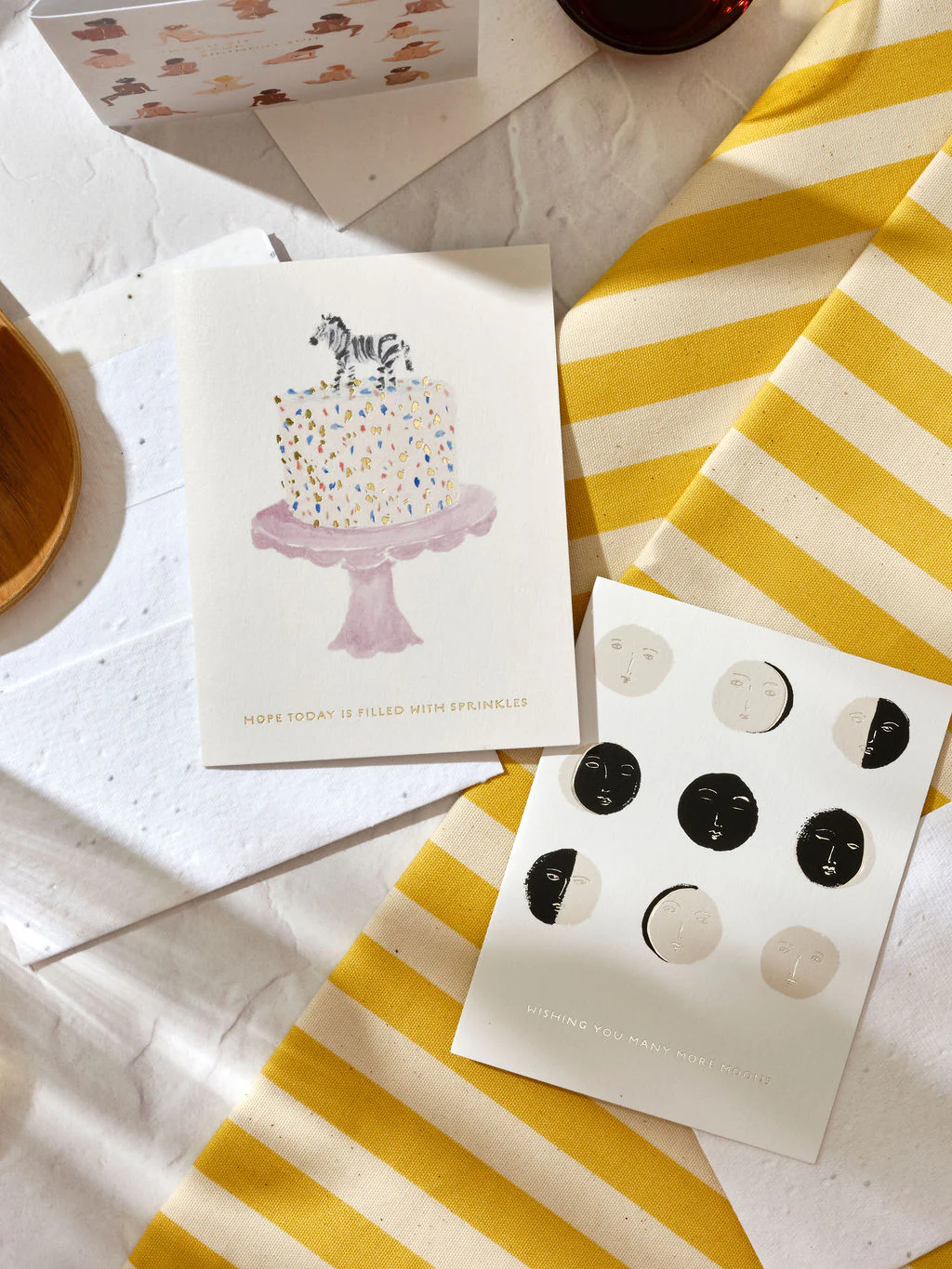OH DEER Grußkarte Ze-Best Birthday Greeting Card, Geburtstagskarte Zebra