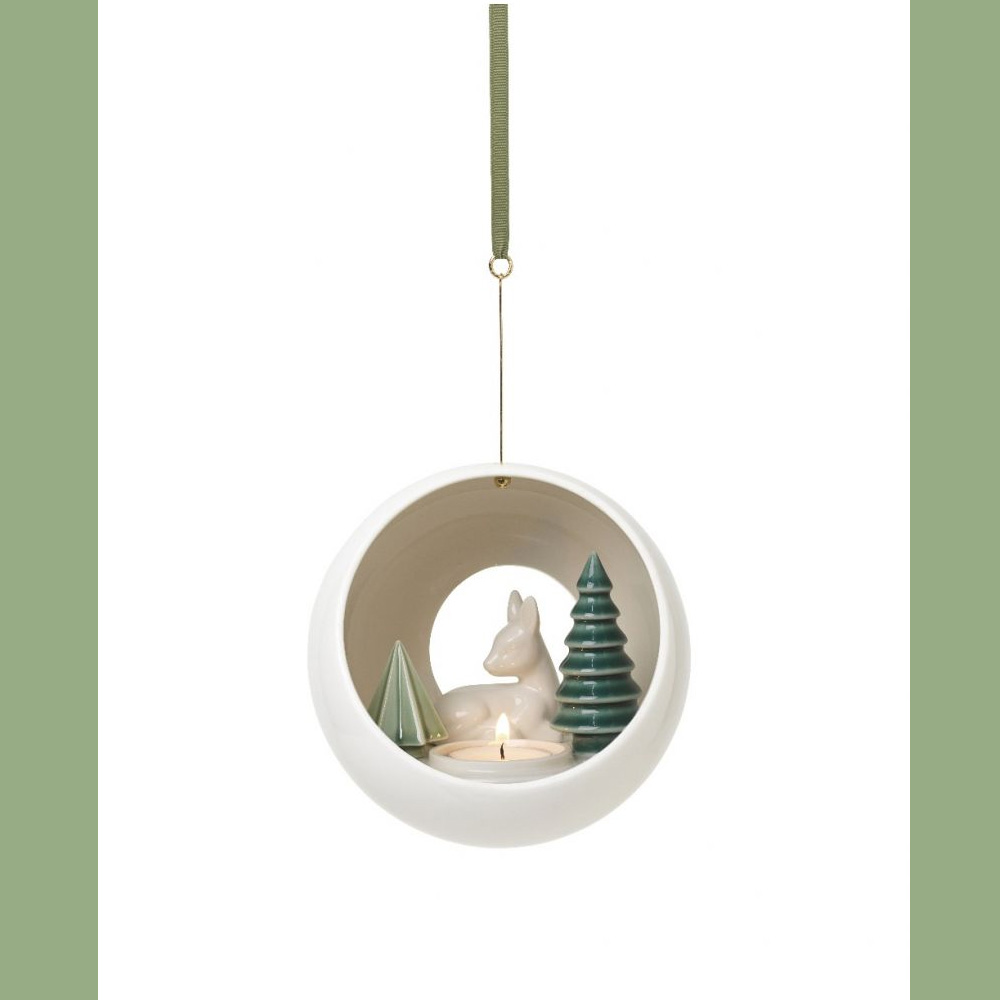 % dottir Nordic Design Winter Stories Fawn Hanging Votive