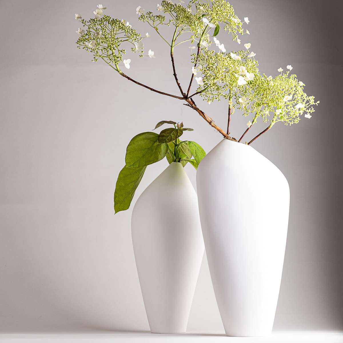 KLATT OBJECTS LINDA WHITE Vase 45 cm