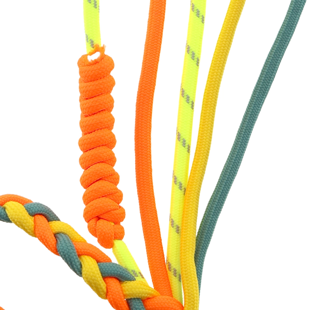 % LOT83 Handykette SHORT Nr. 36, Handykette Kurz 36, Gelb-Orange-Grün