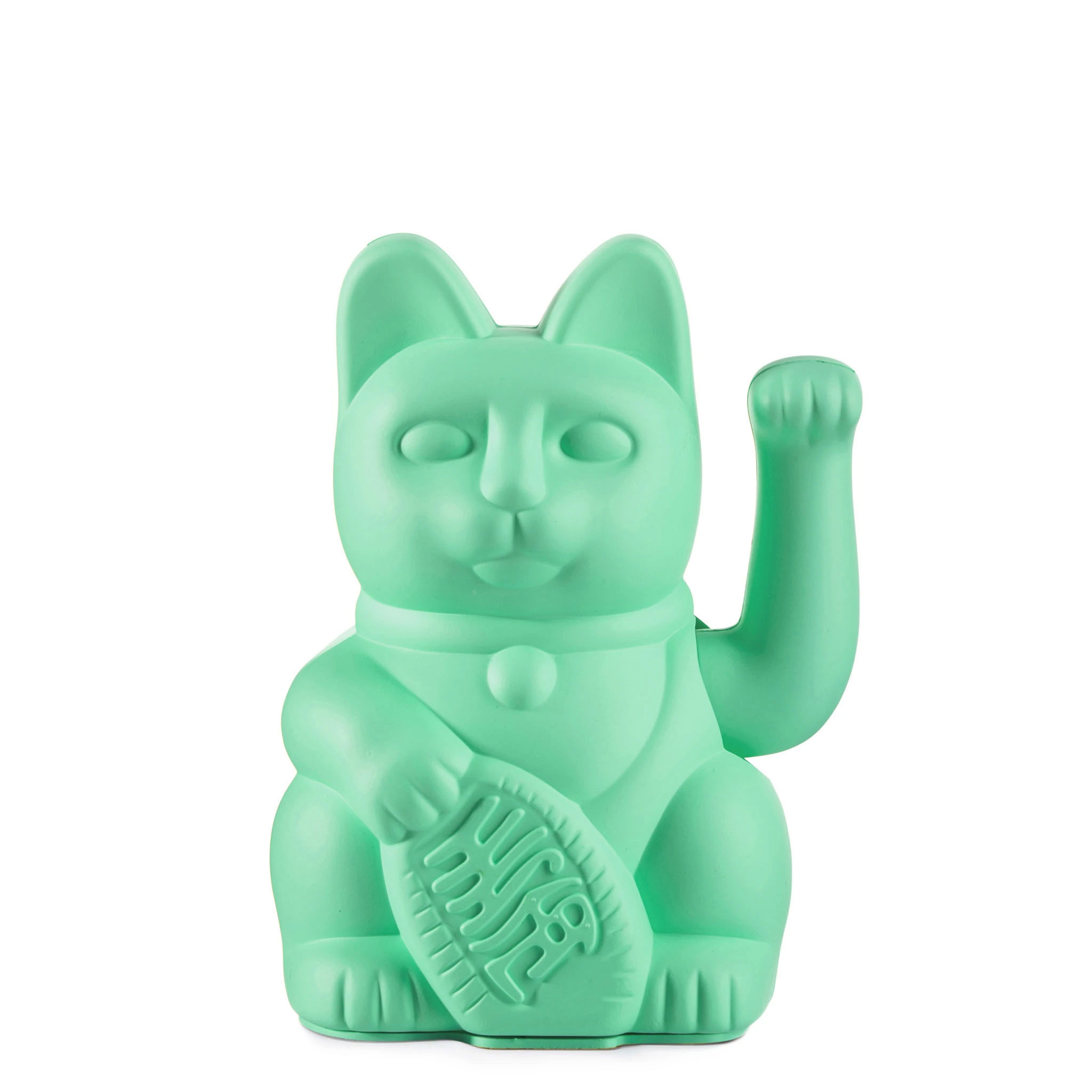 WINKEKATZE Lucky Cat / mint green / Glückskatze von donkey products, Katze 