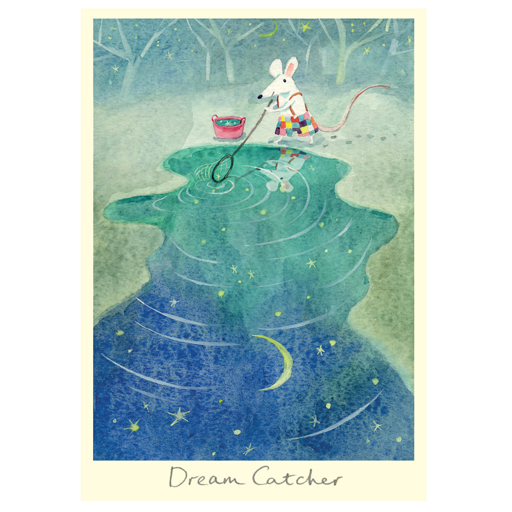 Two Bad Mice Doppelkarte "Dream Catcher"  von Anna Shuttlewood  