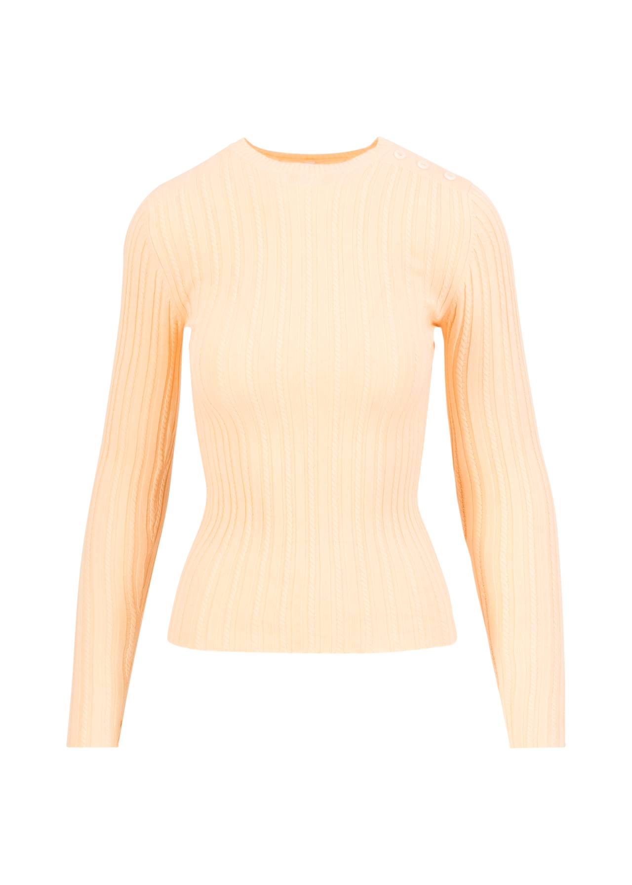 Blutsgeschwister Strickoberteil Jazz & Chill Crew beige dream knit