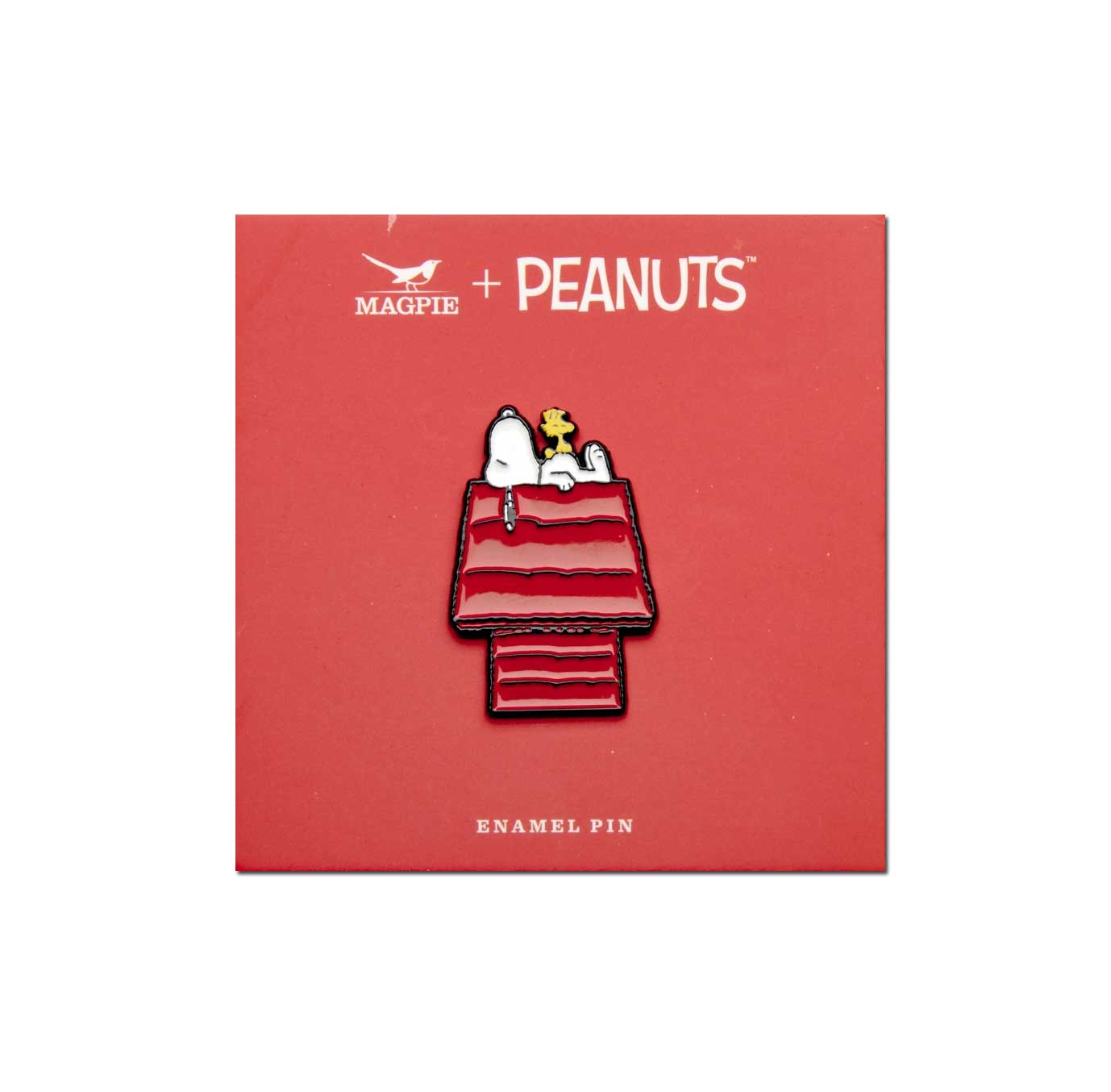 The Peanuts PIN Friends Forever SNOOPY  und Woodstock auf Haus