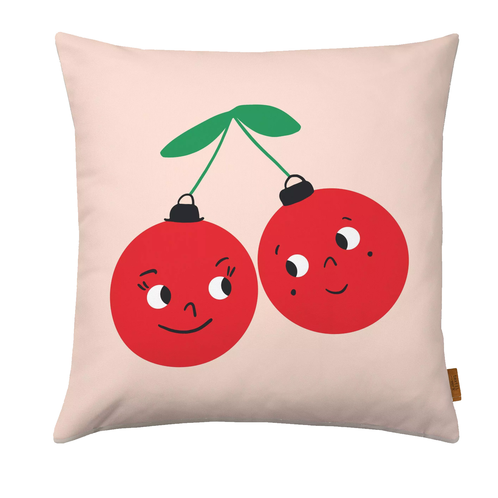 % Kissenhülle XMAS "Weihnachtskugeln", 40 x 40 cm, Velours      