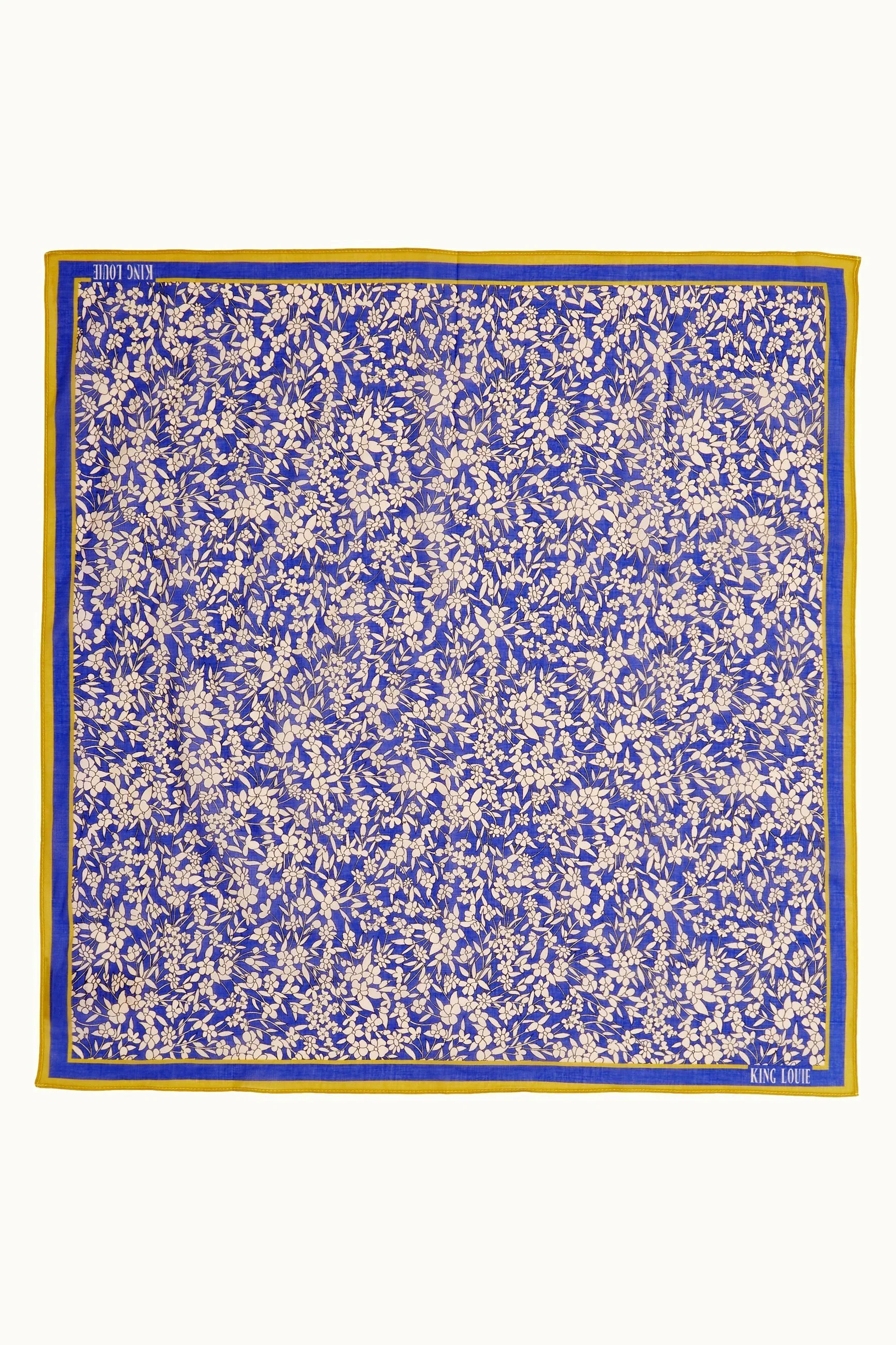 King Louie Tuch Paradis, Farbe Bluing