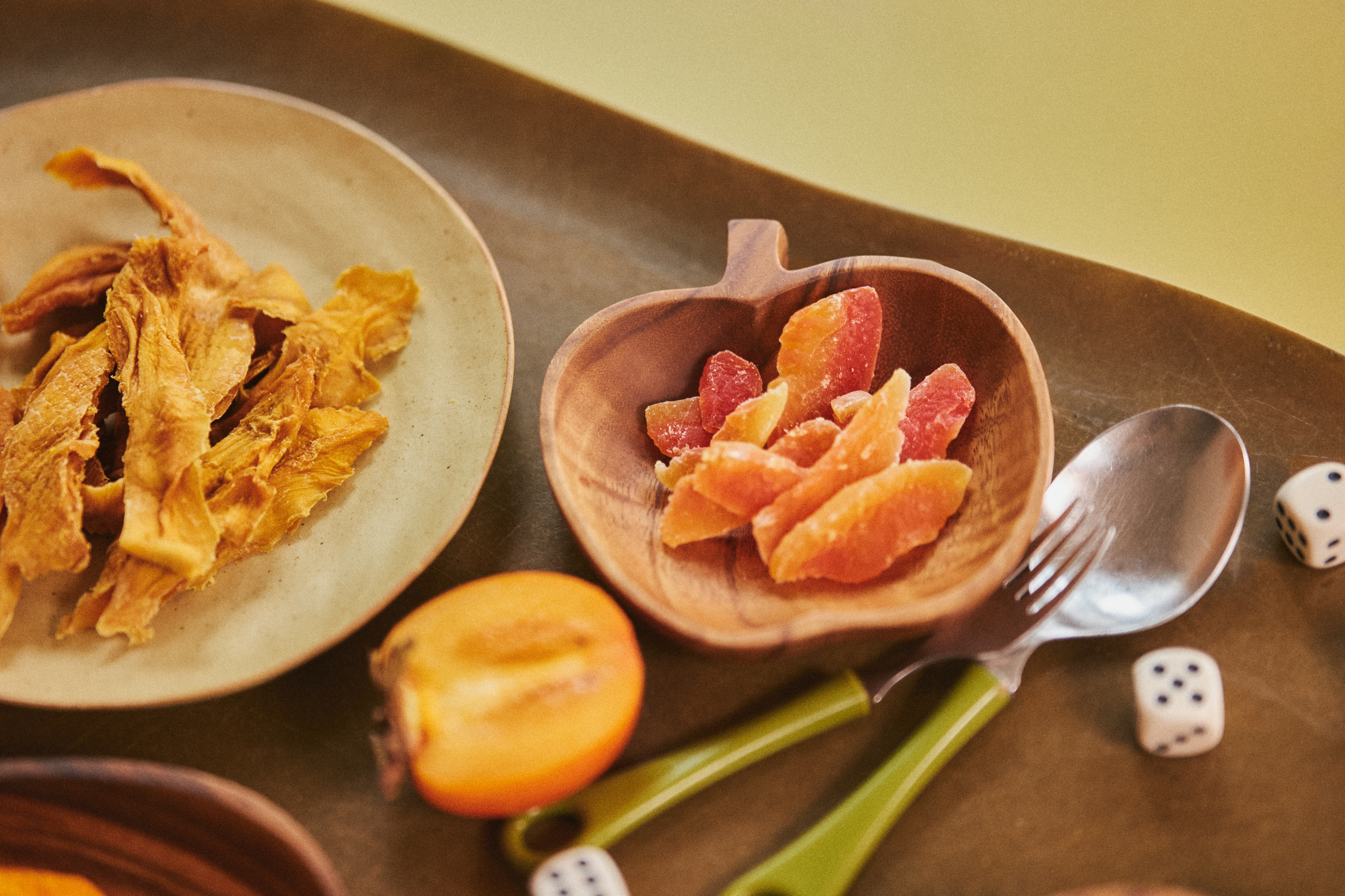 HKliving Holzschale Acacia apple bowl, D. ca. 14 cm , Apfel Schale Holz