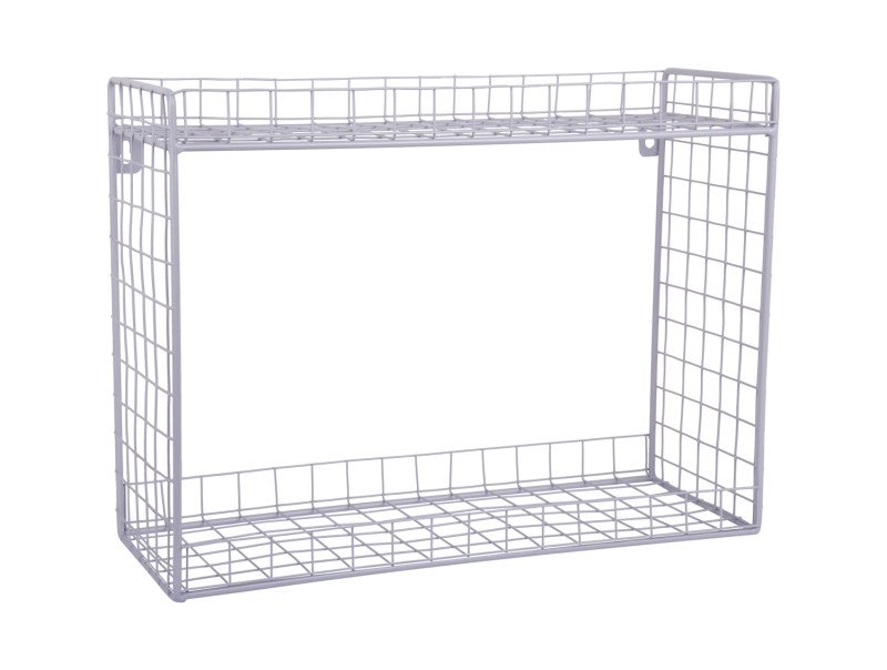 Wall Rack Reja Double Layer,  Soft purple, ca.30 x 15 cm 