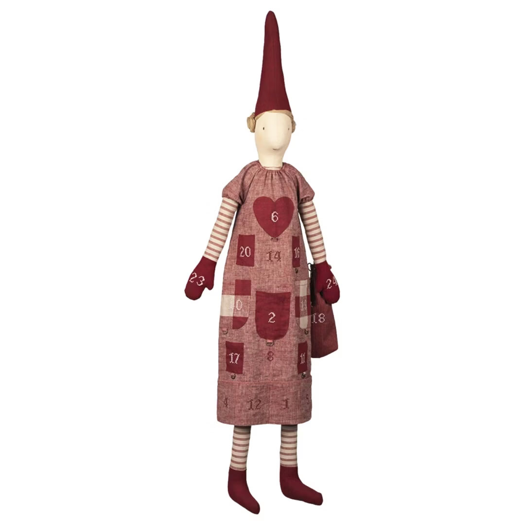 Maileg Adventskalender Wichtel Pixy Mädchen, ca. 121cm ☆