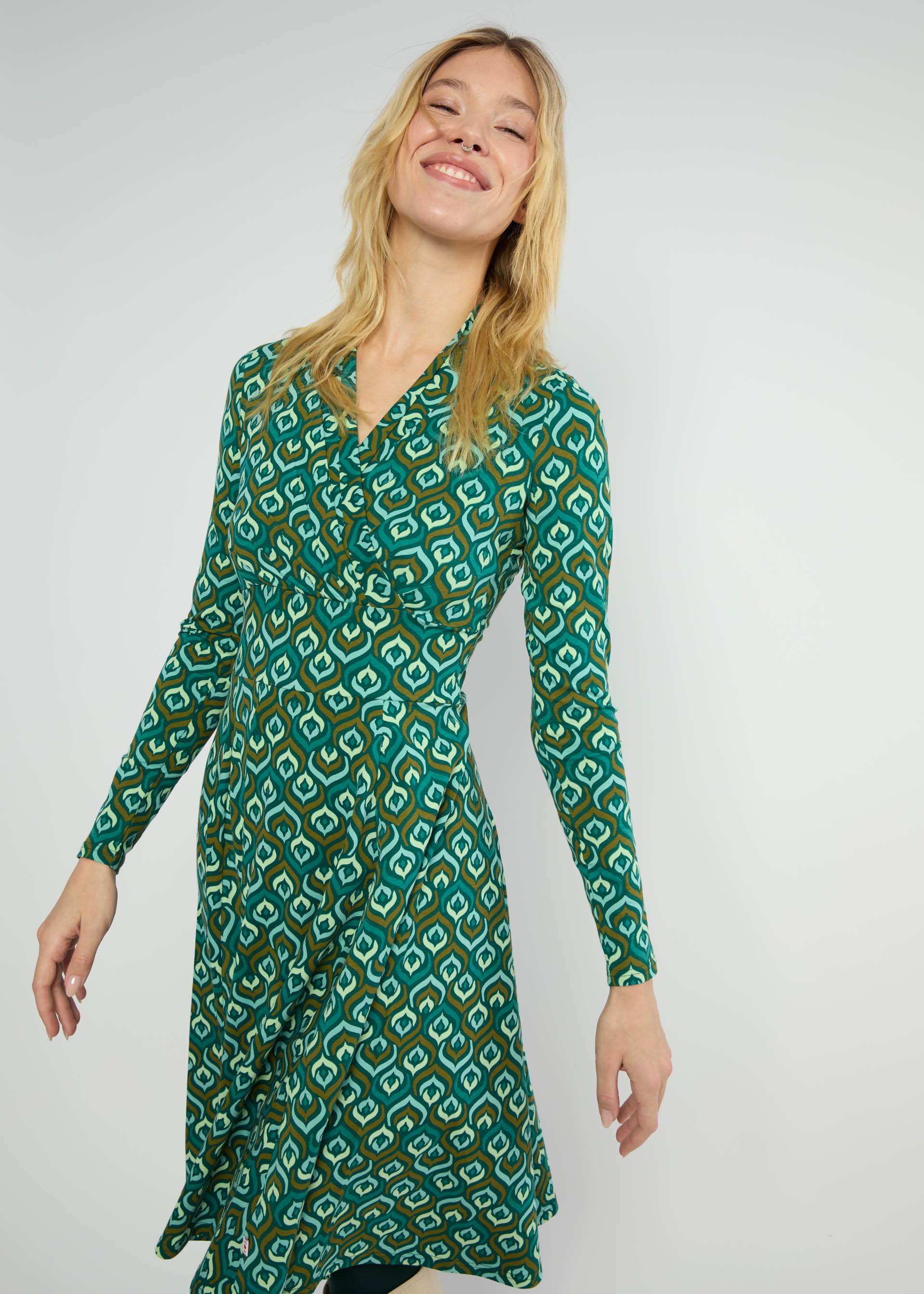 % Blutsgeschwister Herbstkleid Shalala Tralala Shawl - colorful ducky